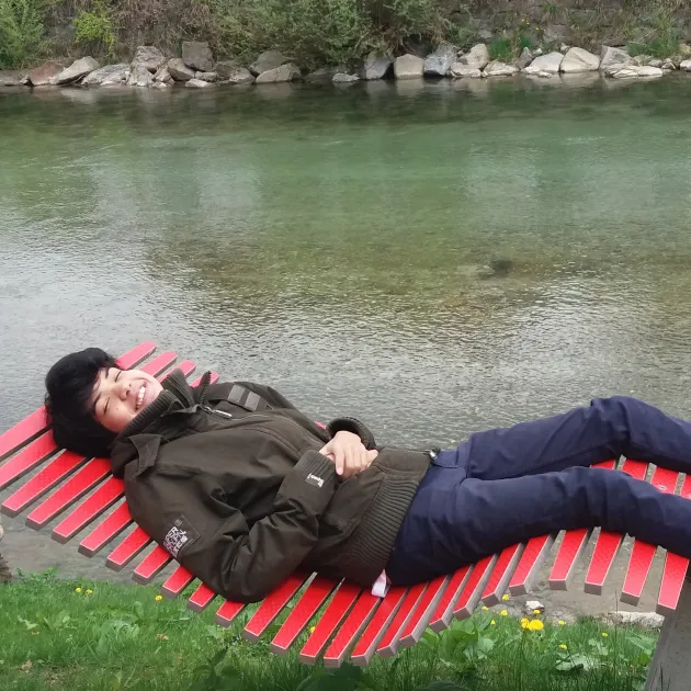 Ronin relaxed in Scheibbs, 2017